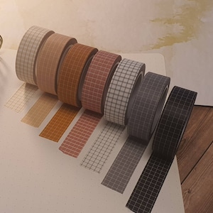 Grid washi tape