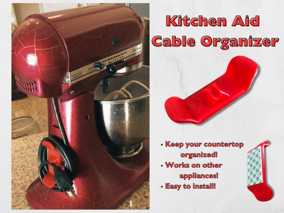 Appliance Cord Wrap, Cable and Counter Organizer. Simple