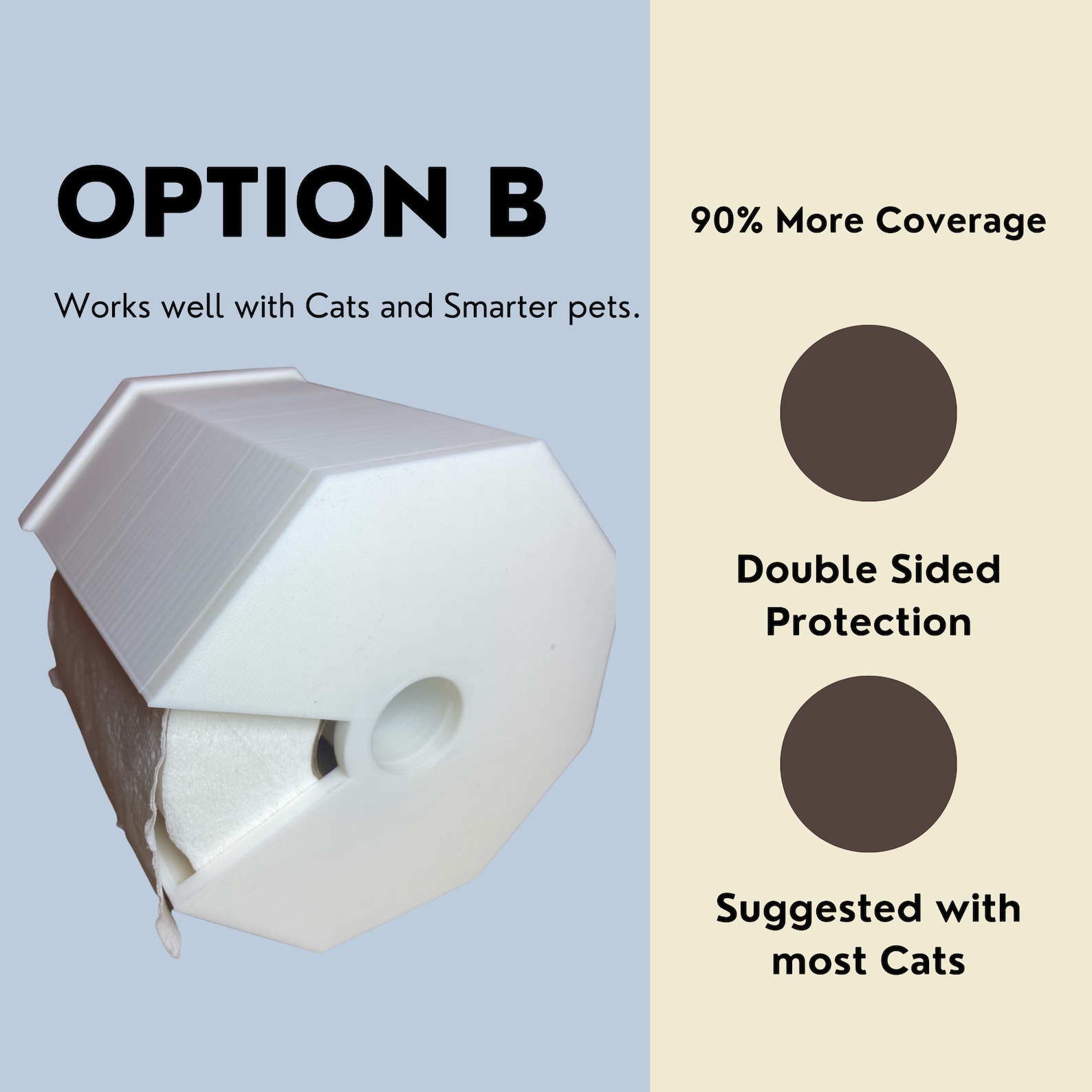 Pet Toilet Paper Protector/training Tool. Stops Pets From Etsy UK