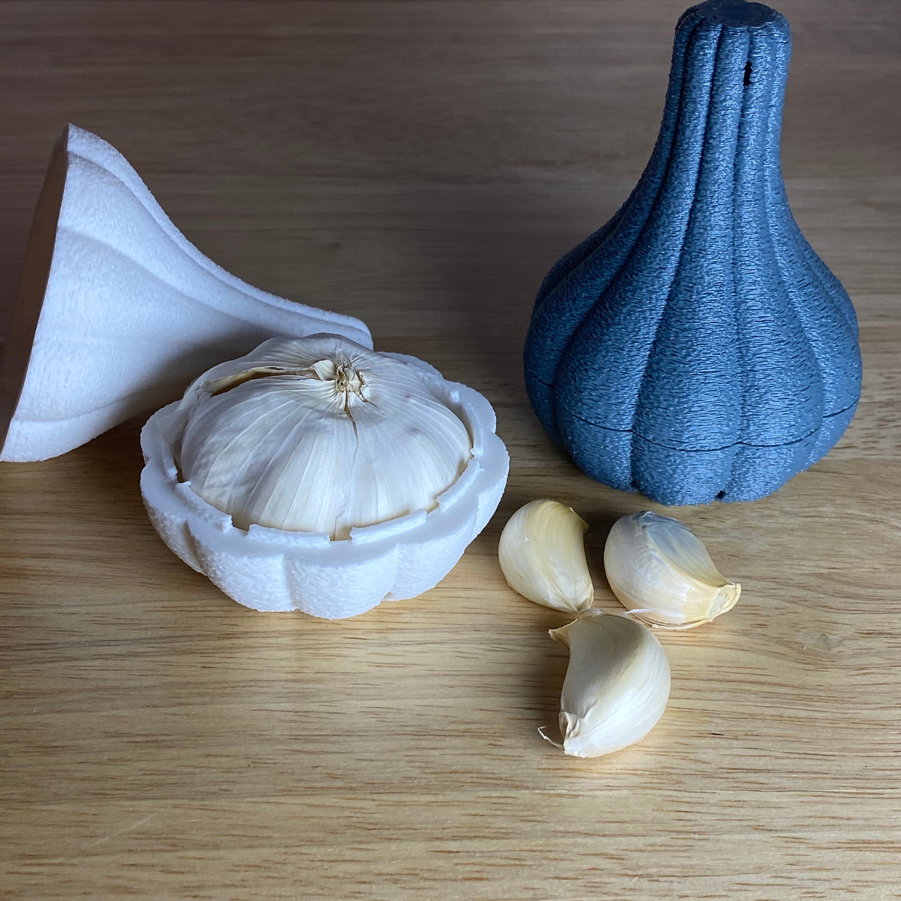 Garlic Keeper / Storage Set of TWO/Wedding Gifts/WorldWide Etsy