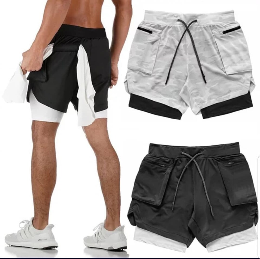 Men's Perfect Compression Gym Shorts Etsy
