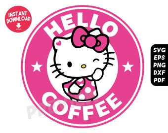 Pink Coffee Cup Clipart Etsy