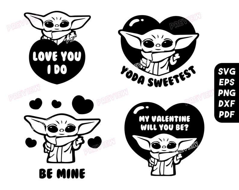 Free Free 85 Baby Yoda Svg Cricut Grogu Svg SVG PNG EPS DXF File