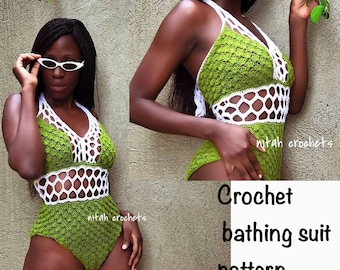 Crochet Shell Stitch,monokini,bikini, Bodysuit, Arcade