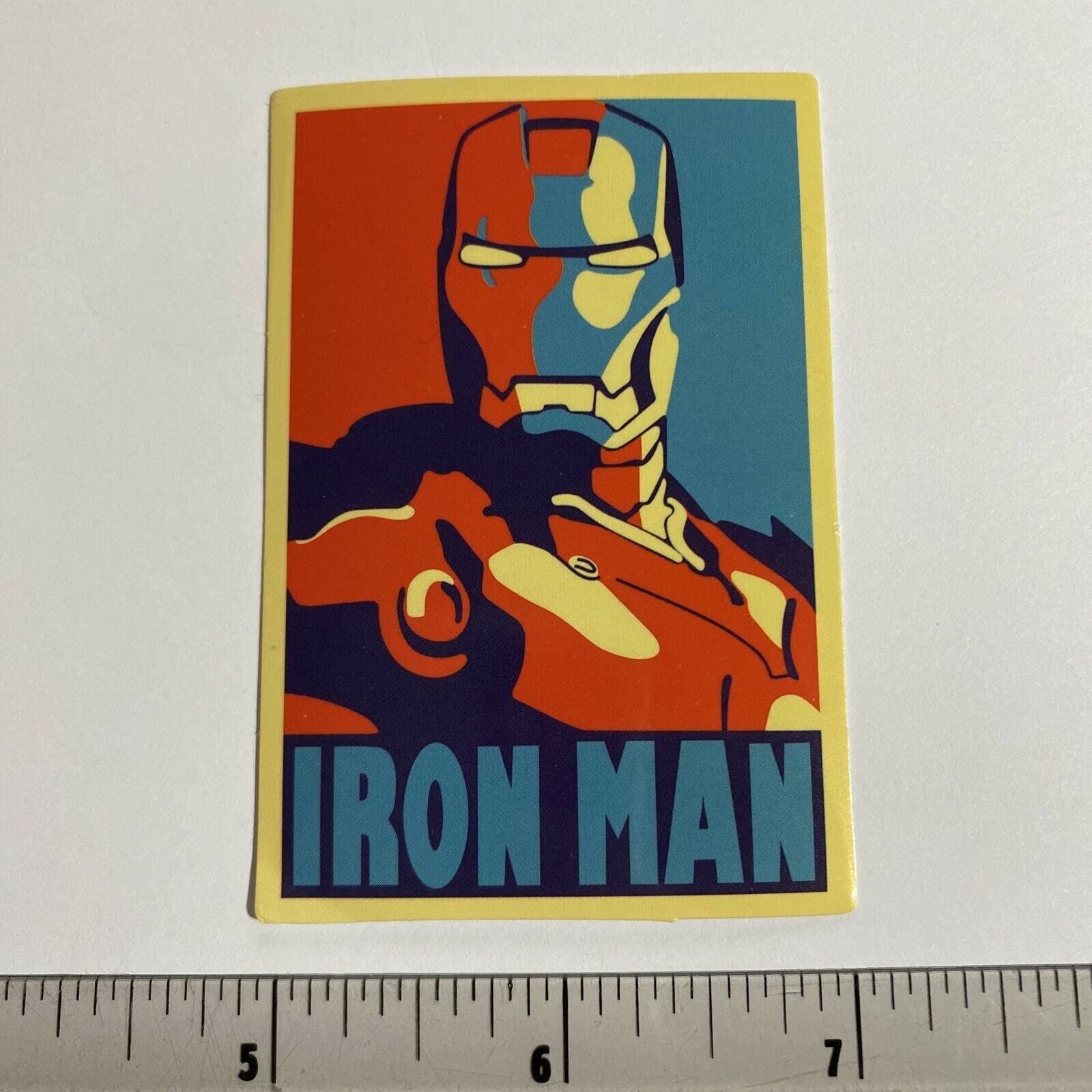 Iron Man Sticker Decal For Car Phone Guitar Skateboard Etsy
