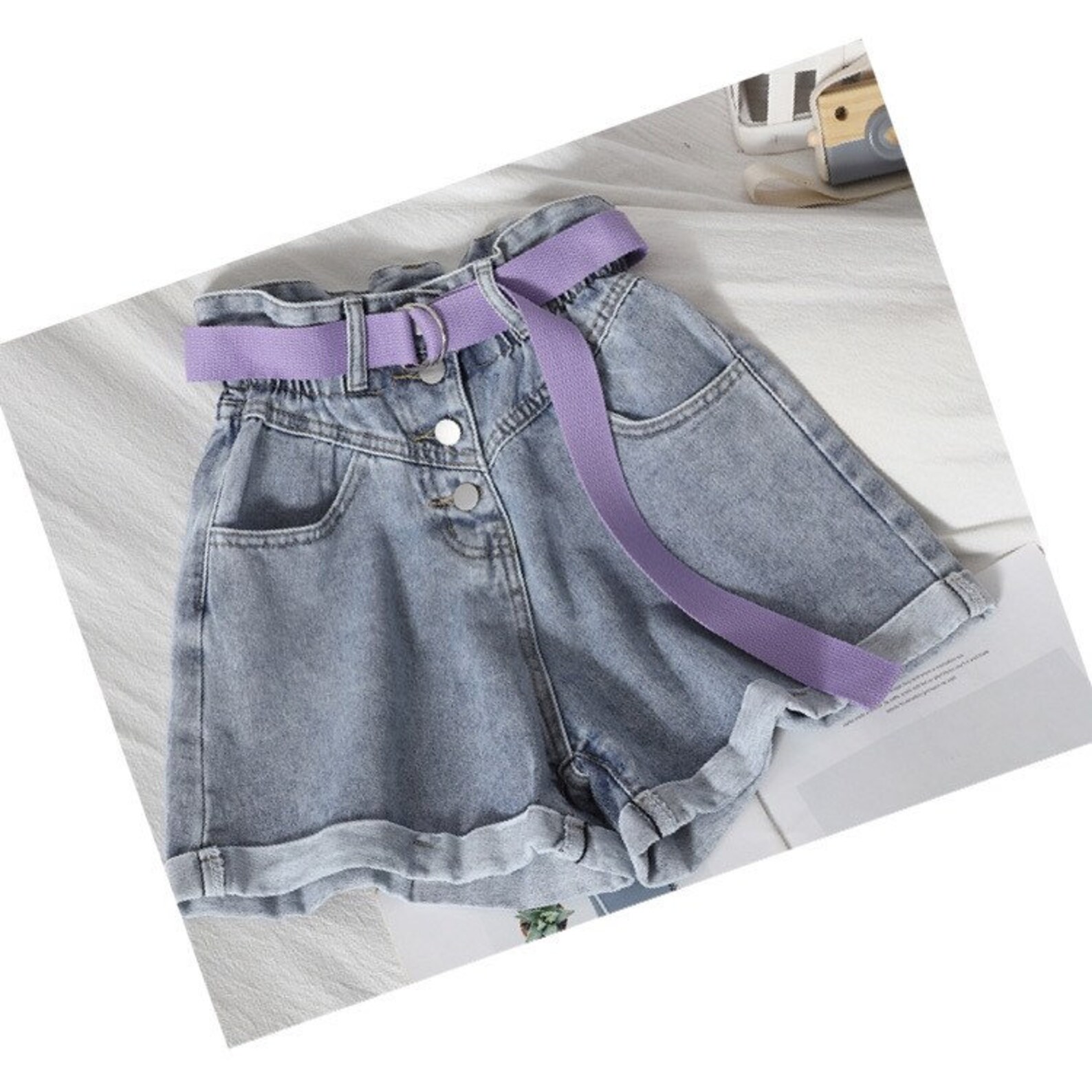 Aesthetic Cottagecore Clothing Shorts / Jean Shorts / Painted Etsy