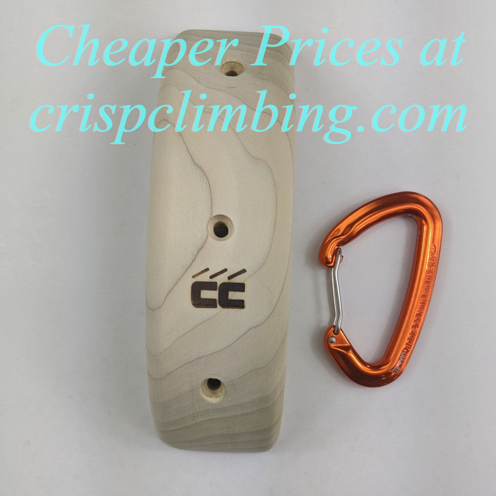 2 Giant Pinch rock climbing training holds hangboard Etsy