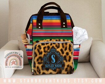 serape diaper backpack