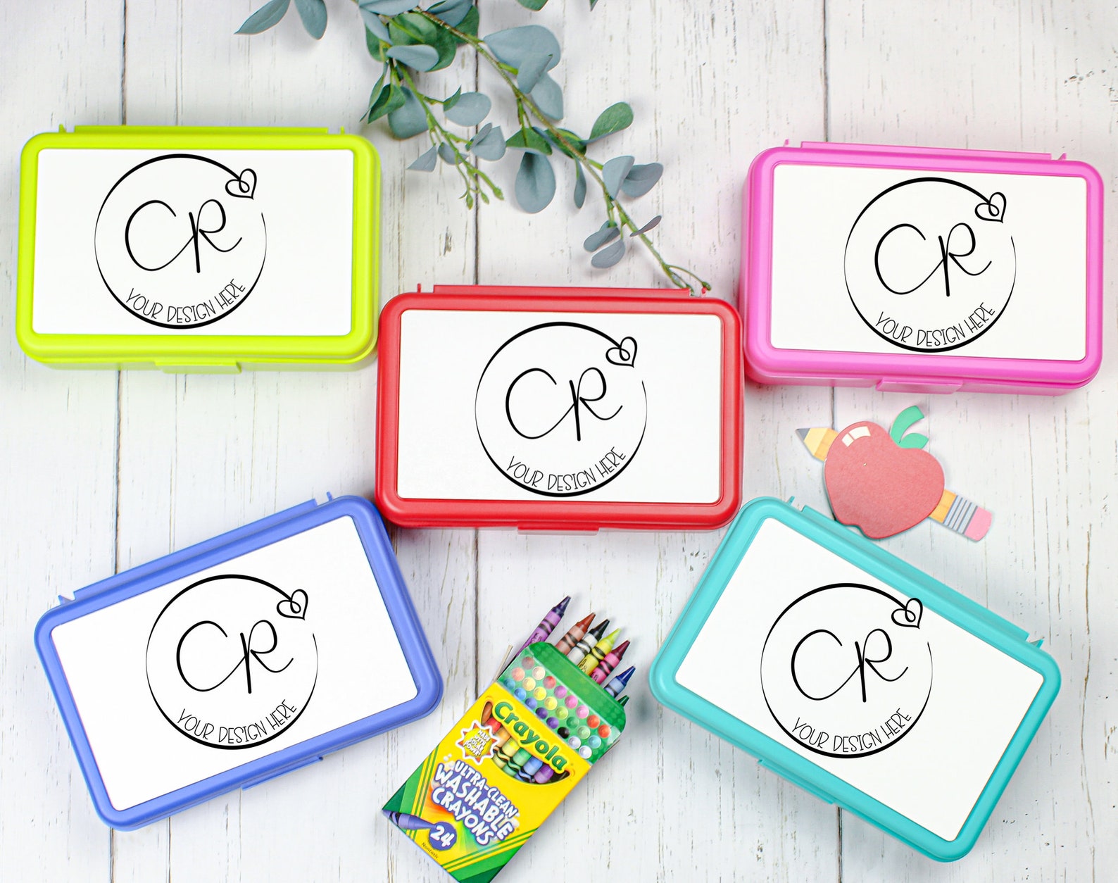 Michaels Pencil Box Mock Up Etsy