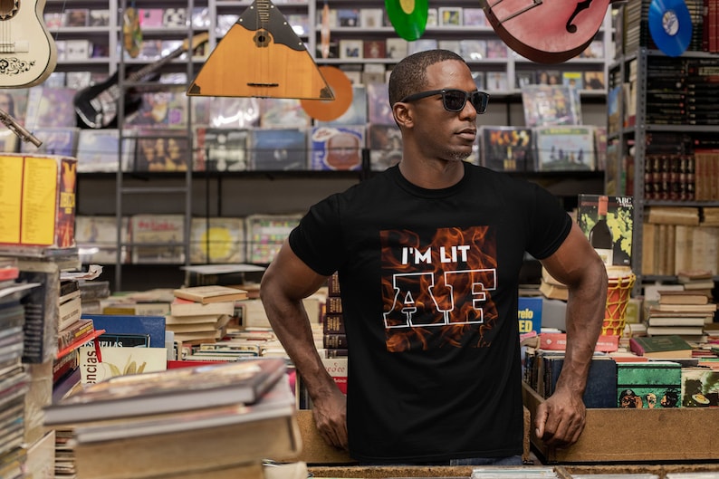 Tshirt I/'m lit AF