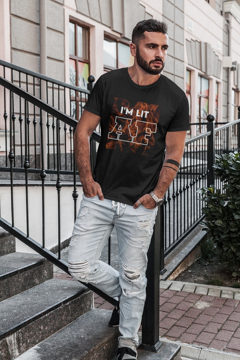 Tshirt I/'m lit AF