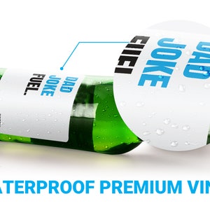 6 Pack Father's Day Beer Bottle Labels Perfect | Etsy