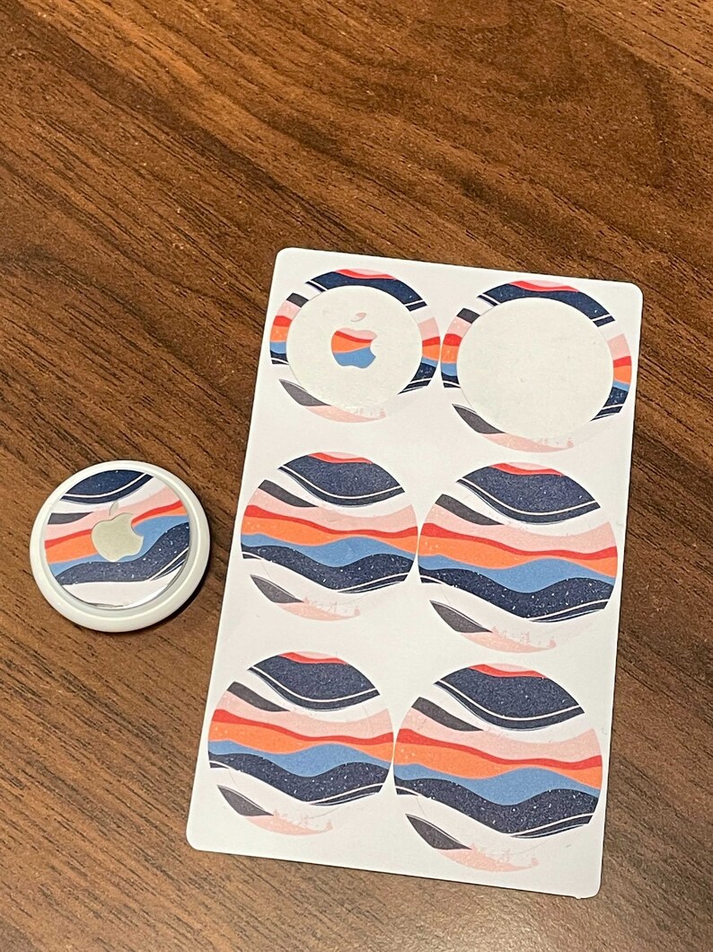 Apple Airtag Skin Airtag Sticker Airtag Vinyl Decal High Etsy