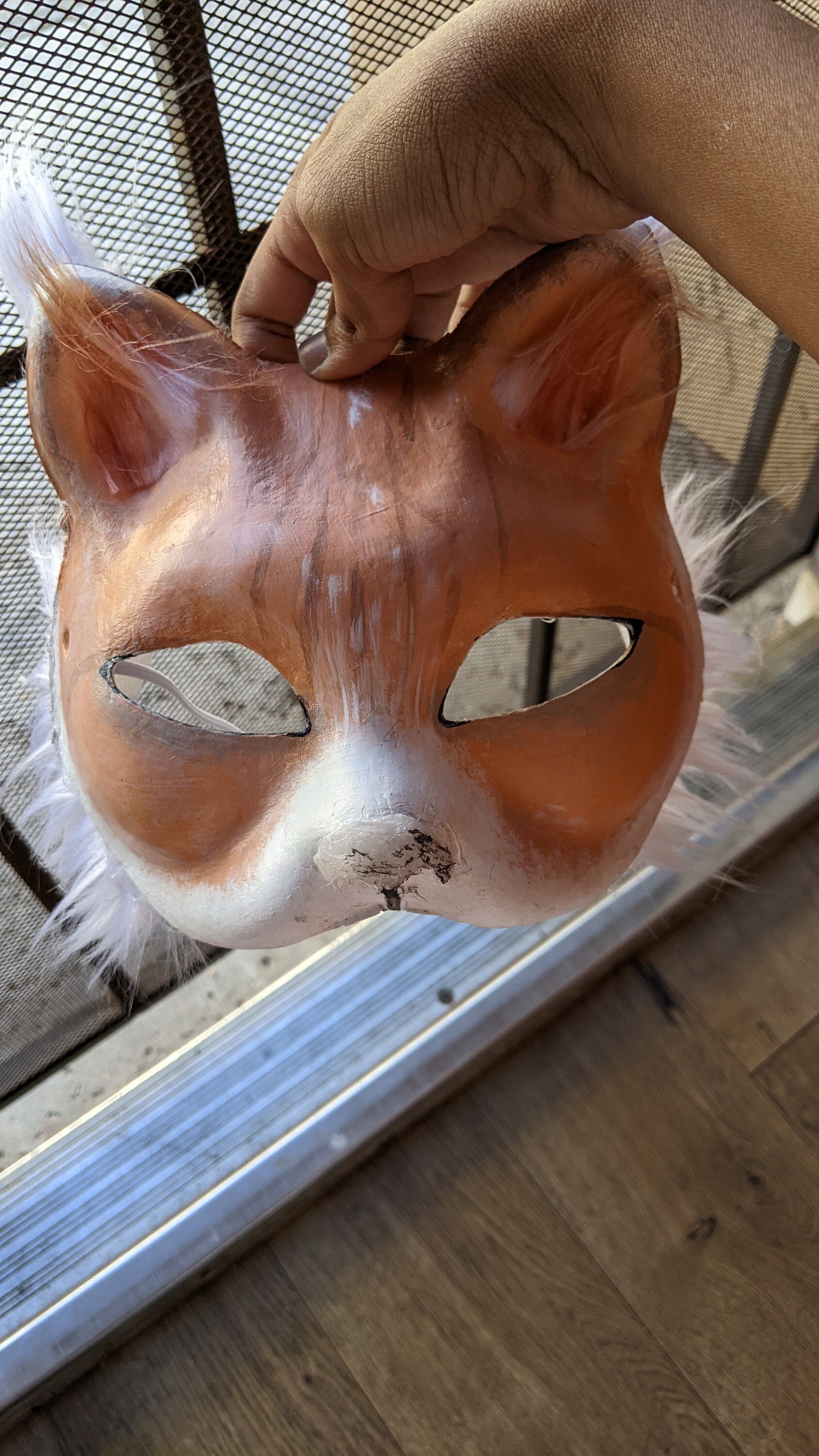 Ginger Cat Mask Therians 