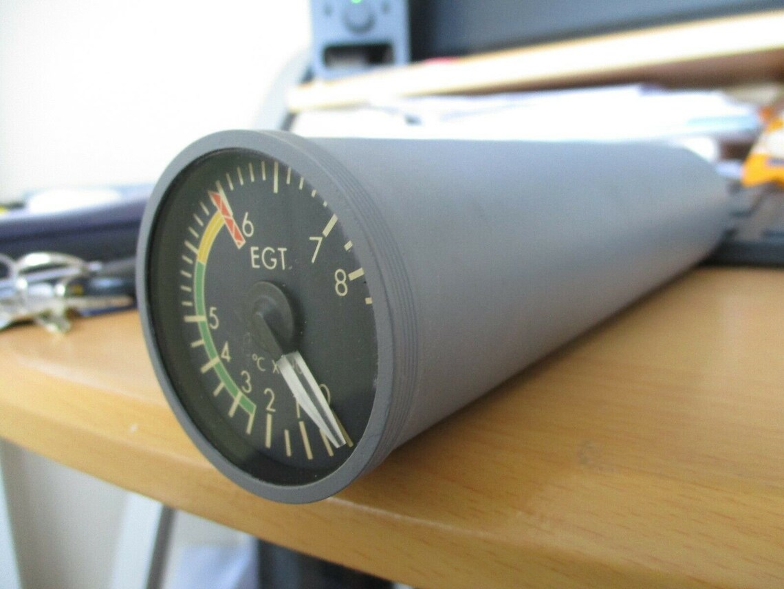 Boeing 737 Exhaust Gas Temperature Indicator Gauge With Etsy