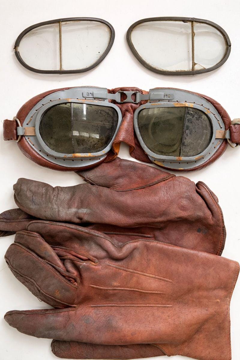 Ww2 pilot goggles - Etsy 日本