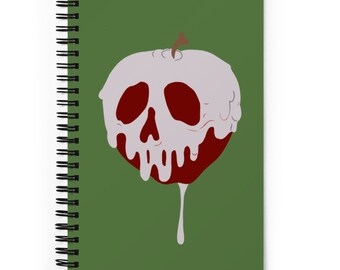 Schneewittchen Giftapfel Spiralblock