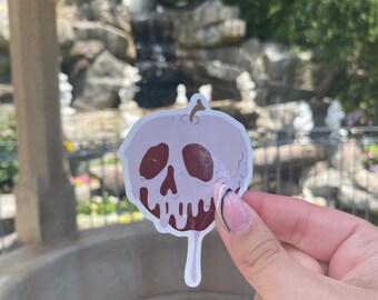 Snow White poison apple vinyl sticker