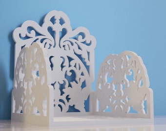 CNC laser Cut Home temple Design for God/Idol Prayer/Pooja Room Decorative Mandir for home