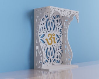 CNC Laser Cut Mandir Design: Gebetsraum Tempel DXF-Datei (Digitaler Download)