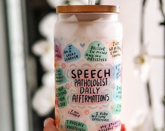 Speech Language Pathologist Gift SLP Tumbler Gifts Speech Therapy Cup Speech Therapist Gift SLP Graduation gift Appreciation gift for SLP