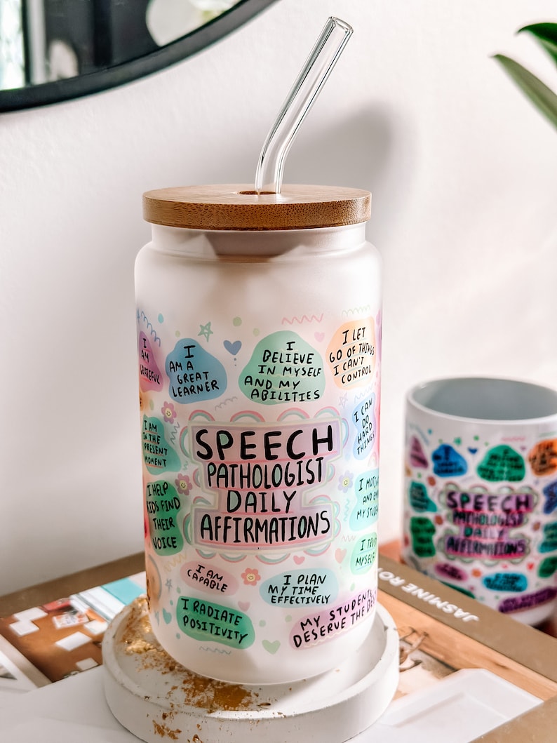 Speech Language Pathologist Gift, SLP Tumbler Gifts, Speech Therapy Cup, Speech Therapist Gift SLP Graduation gift,Appreciation gift for SLP