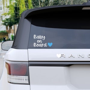 Baby on Board Decal, Baby on Board Sticker, Vinyl Decal, Car Decal, Car Sticker, Decal for Mom, Baby on Board Car Decal, New Mom Gift