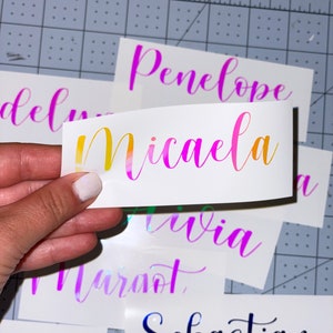 Name Decal, Name Sticker, Custom Stickers, Custom Name Sticker, Decals For Cars, Decal Stickers, Decals For Cups, Name Decals and Stickers