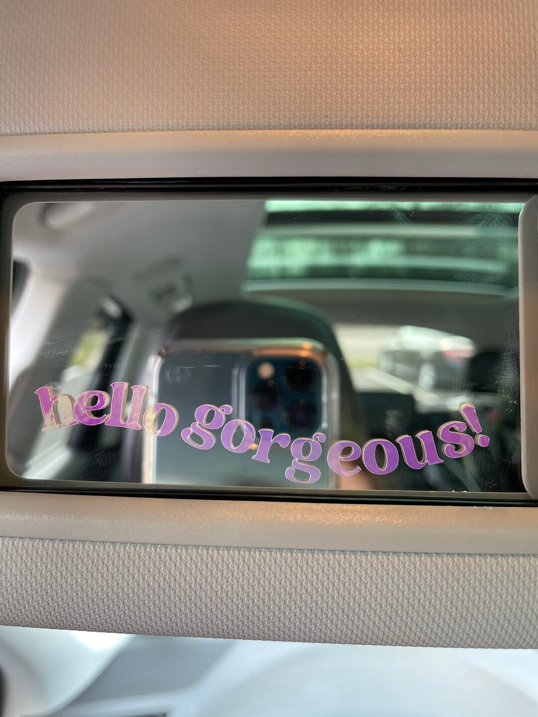 Car Mirror Decals Car Mirror Stickers Bumper Stickers Rear Etsy