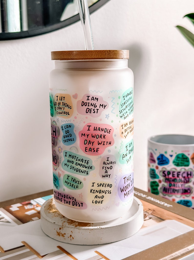 Speech Language Pathologist Gift, SLP Tumbler Gifts, Speech Therapy Cup, Speech Therapist Gift SLP Graduation gift,Appreciation gift for SLP