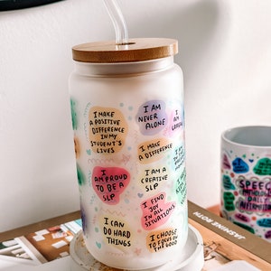Speech Language Pathologist Gift, SLP Tumbler Gifts, Speech Therapy Cup, Speech Therapist Gift SLP Graduation gift,Appreciation gift for SLP