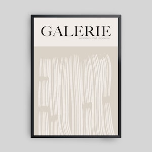 Galerie Framed Modern Art Print, Minimal Art Print, Abstract Art Print, Framed Art Print