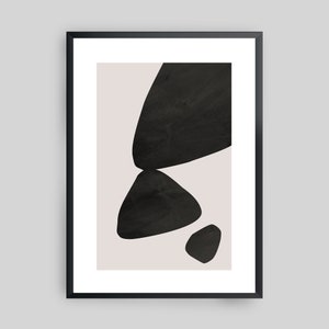 Formation Framed Modern Art Print, Minimal Art Print, Abstract Art Print, Framed Art Print