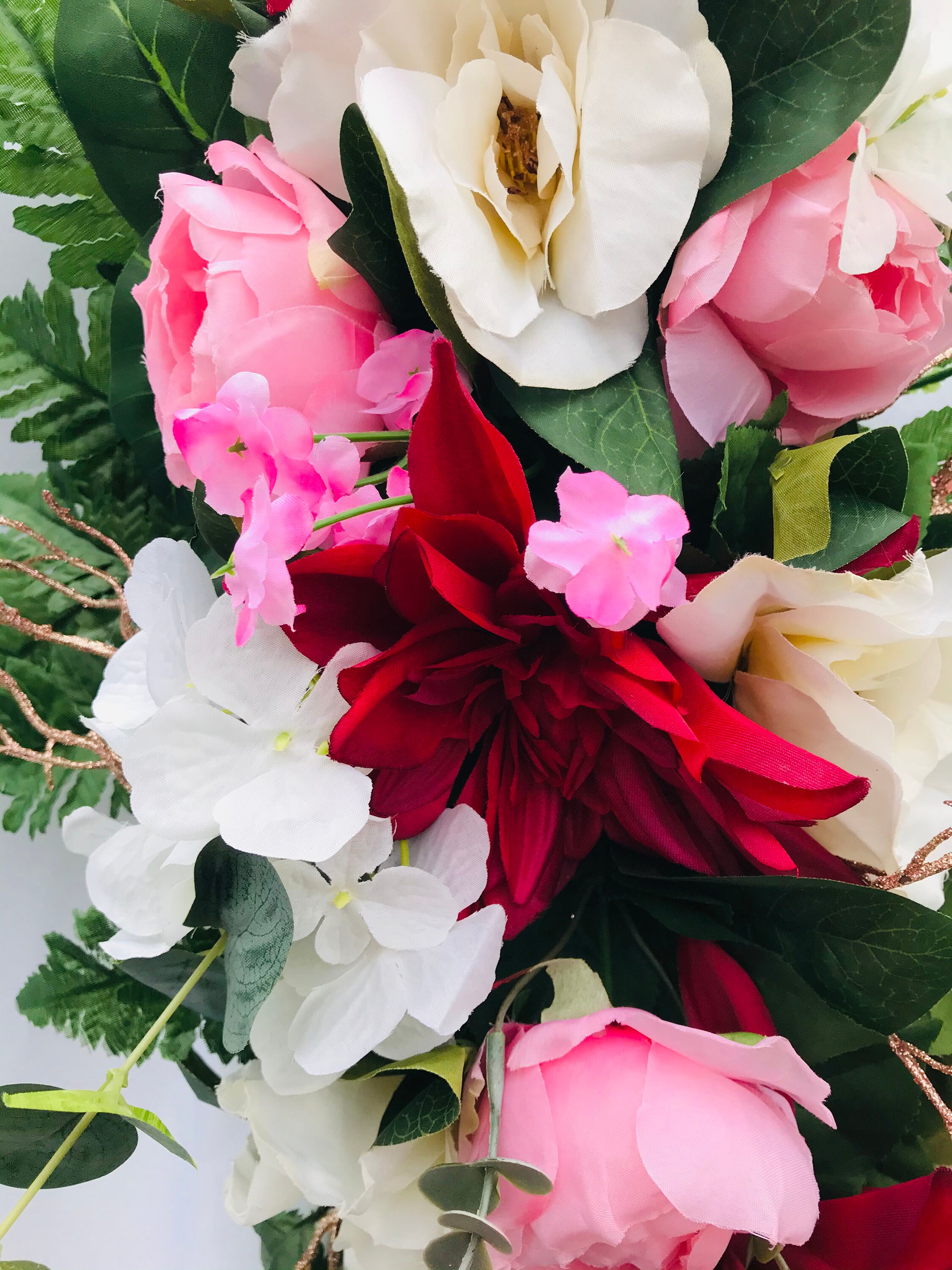 Flat Headstone or Grave Marker Flowers for Cemetery Etsy