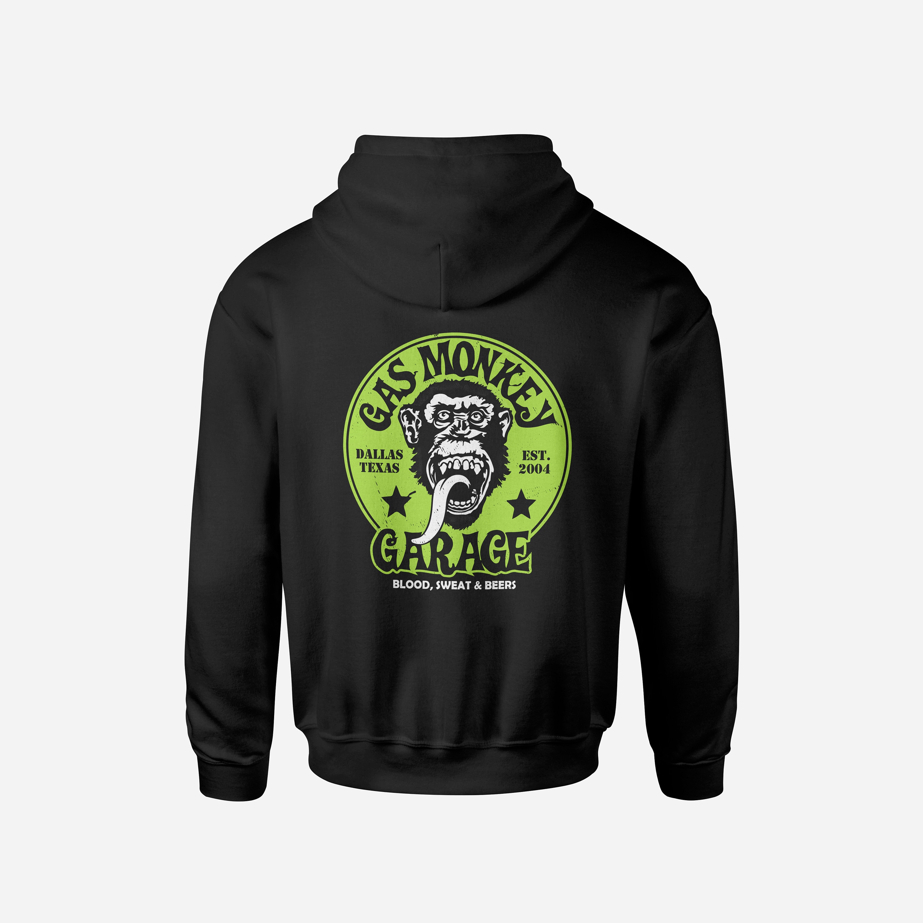 Gas Monkey Green Hoodie Can be Personalised Up to 5XL Etsy