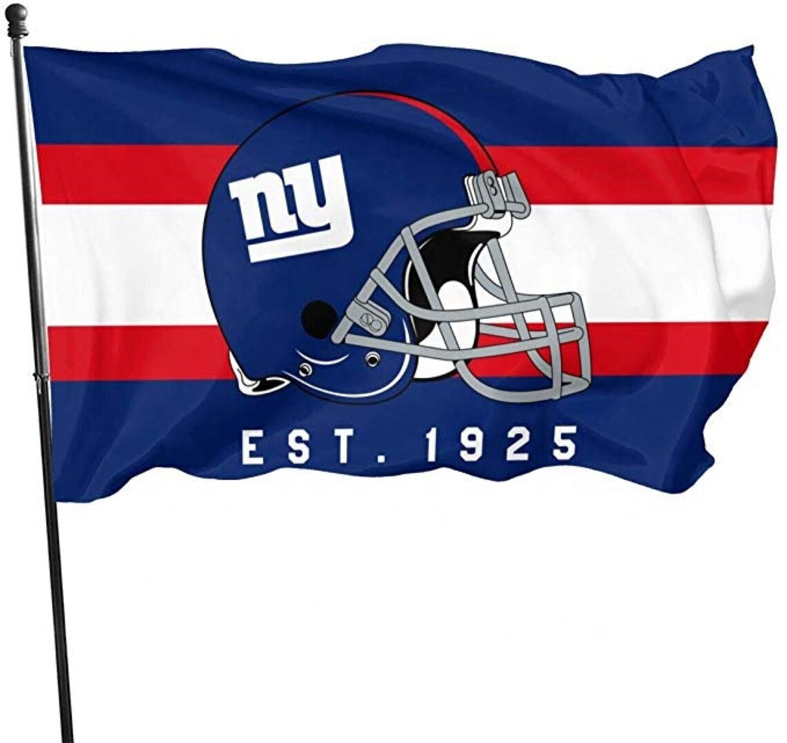 New York Giants American Football Flag Large Etsy
