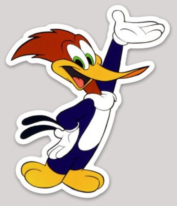 Woody Woodpecker 5 Die Cut Decal Etsy Canada Woody Woodpecker 5 Die Cut Decal Etsy Canada