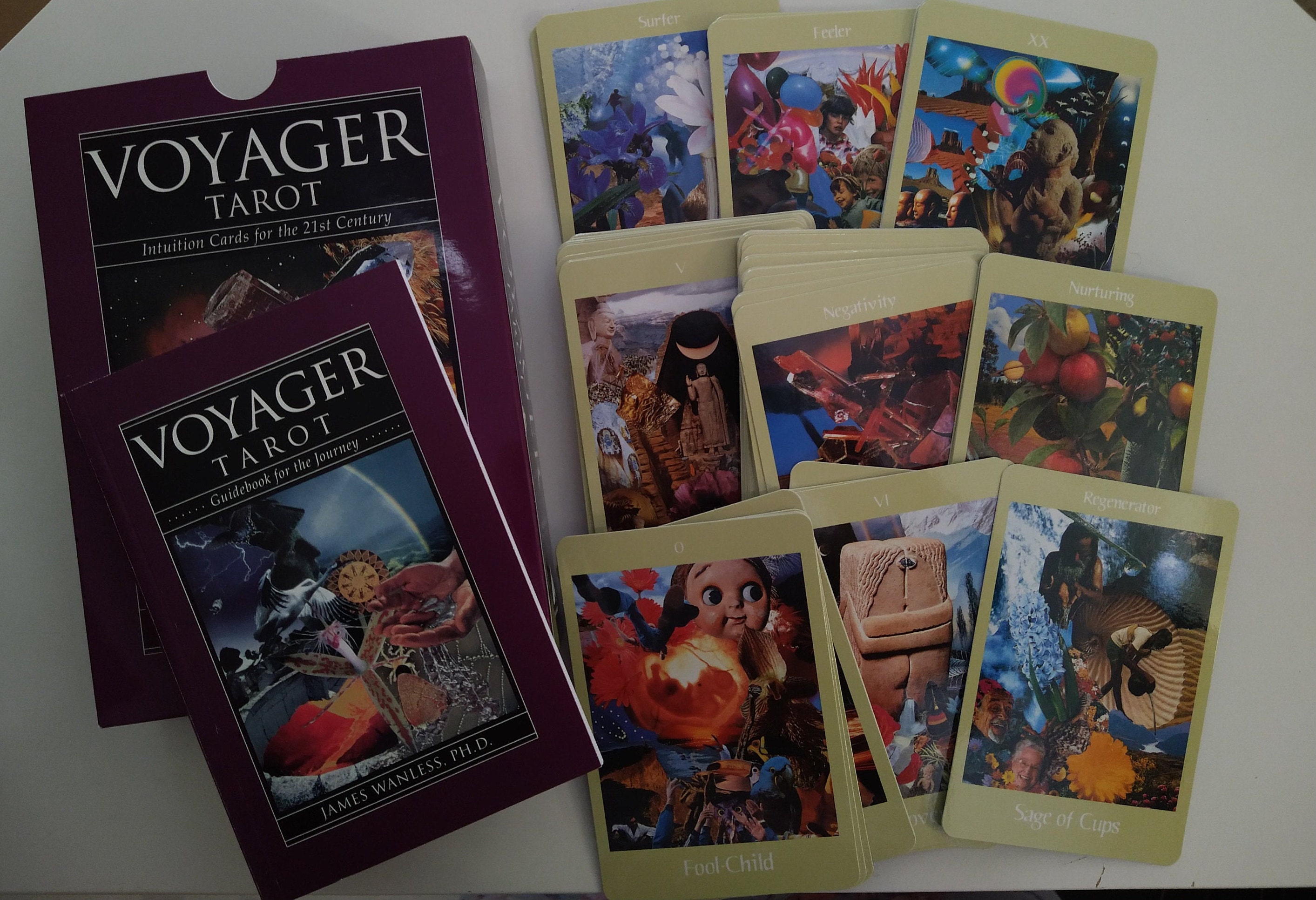 Voyager Tarot Intuition Cards for the 21st Century, Large 1998 2nd Ed
