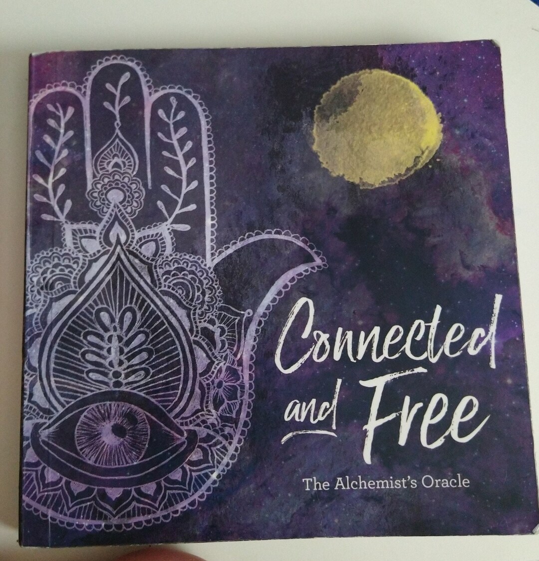 Connected and free oracle booklet 2nd edition oop rare htf etsy