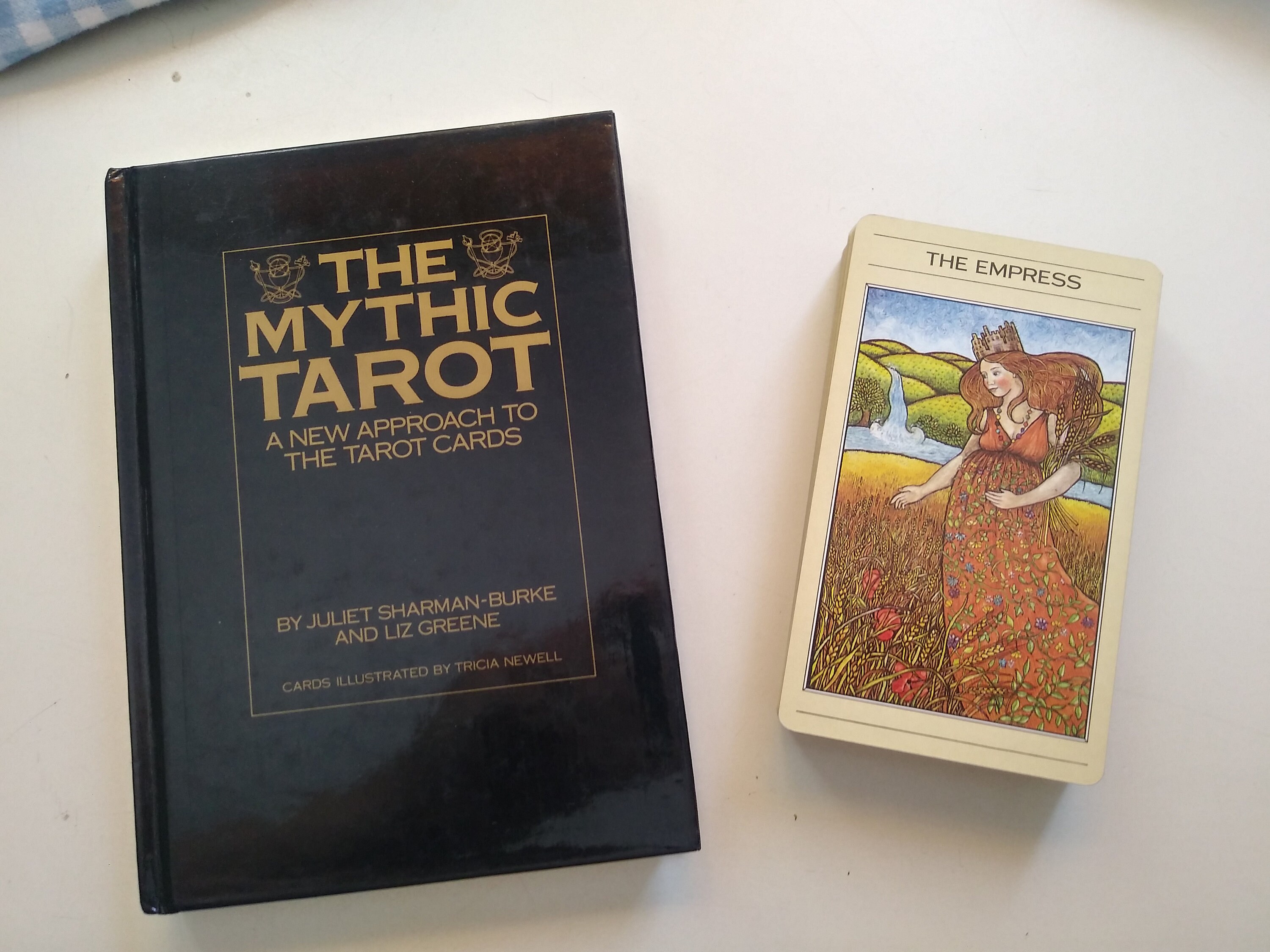 Original vintage Mythic Tarot 1986 cards and hard cover Etsy