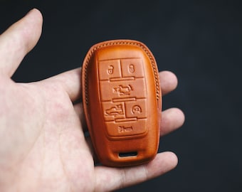 Cover For Ramm Longhorn 1500 Laramie Trx Pickup Truck 2023 2022 2021 Remote Holder Dodgee Limited 2500 Ramm Leather Key Fob Key Case