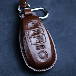 Key Fob Cover Fit For 2014 2015 2016 Touareg flip Key 3 4 Buttons Fob Case Keyless Remote Holder Shell Touareg Accessories
