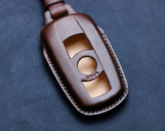 Key Fob Cover For B.m.w 3 5 6 Series E90 E91 E92 E60 E70 E71 E72 E82 E87 E88 E89 Leather Key Fob Case Cover Keychain Keyless Remote Holder