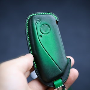 Lederabdeckung für 2023 B-M-W 5 7er Smart Key Ledertasche Holster B.M.W ix x7 i7 2023 2024 Fernbedienungsgehäuse 3x Taste B.m.w Zubehör