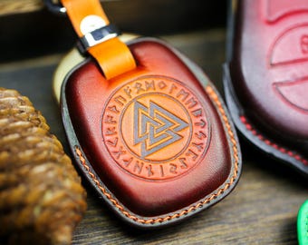 Funda de cuero para llavero Harley 2025, llavero vintage hecho a mano, Fat Boy 2024, funda para llavero Road Glide, emblema 883 X48, funda para llavero Street Glide 1200