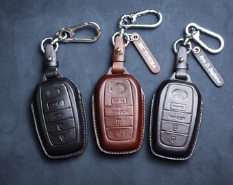 2023 2022 2015 2016 Sienna Key Fob Cover Case Leather 6 Buttons