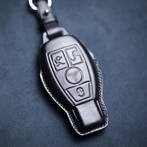 Key Fob Cover Case for CLa Gl R SLk A B C S E GLA GLk CLs GLc GLr Class Benz AMG W204 W205 W212 W463 W176 W210 W202 Remote Holder