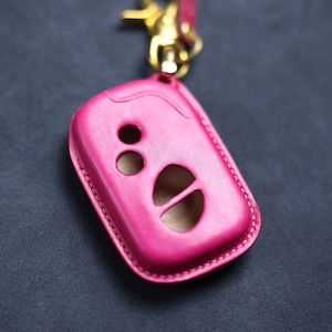 Cute Pink Leather key fob cover for Lexuss GX400 GX460 CT200 ES250 ES350 NX200 NX200t GS430 GS300 IS350 IS250 RX350 RX450 Lexuss Accessories