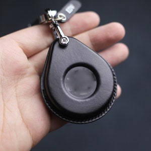 Leather Fob Cover for Harley Key Cover 2020 Case For Harley Remote x48 1200 883 Street Bob Boy Road Glide Keychain Leather Remote Key Holder