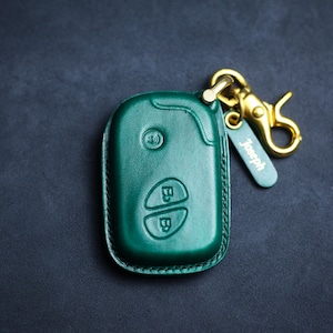Fob Cover For Rx350 LS LX Lc Ux Nx Gs Rx Es Gx Rc Is Hs Remote Leather Key Fob Cover Case Rfc Ls600 Lx570 Sport Keychain Remote Holder